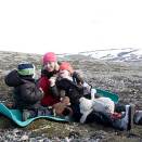 I juni tilbrakte Kronprinsfamilien noen uker på Svalbard (Foto: Veronica Melå, Det kongelige hoff)